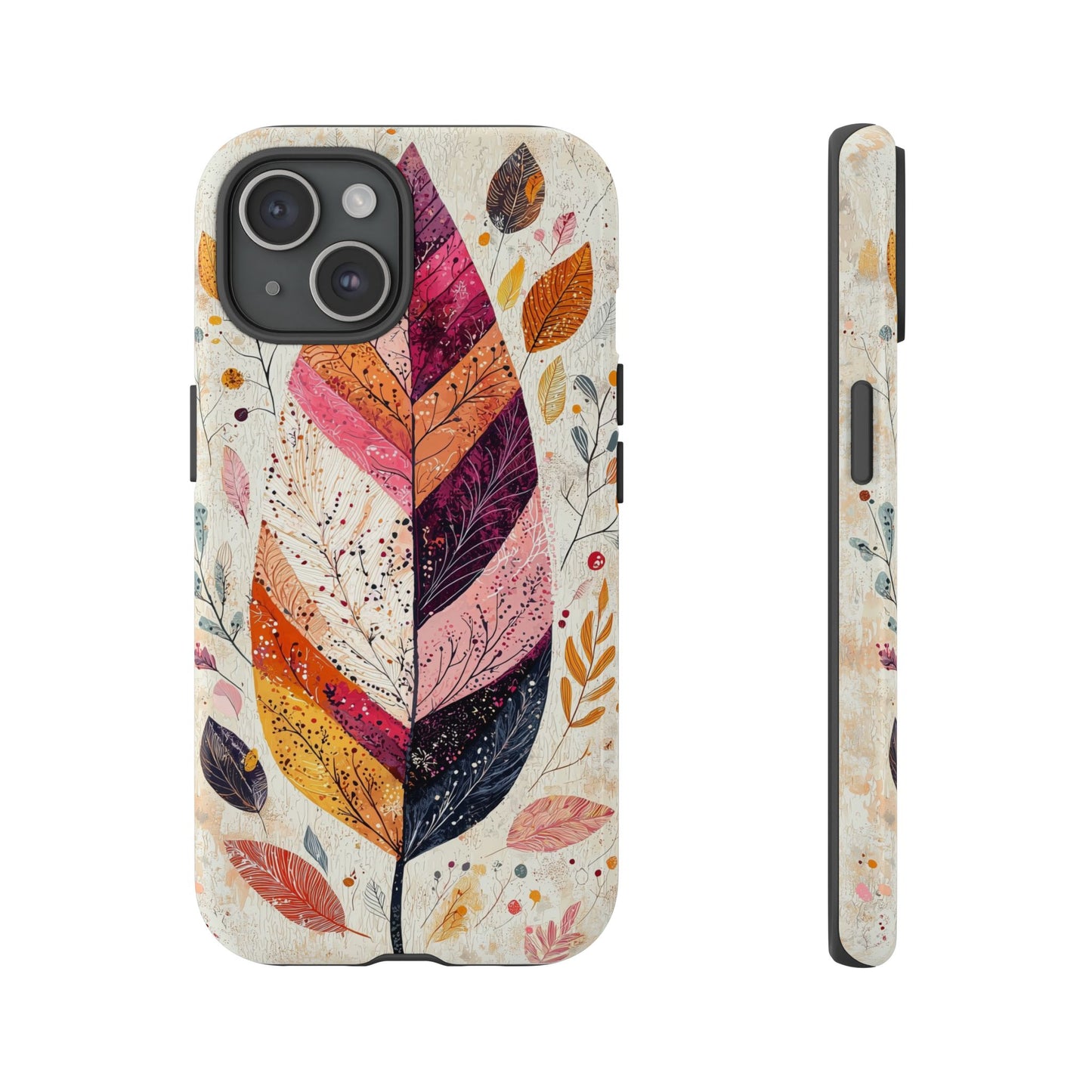 Boho Harvest Leaf Phone Case for iPhone, Pixel & Samsung