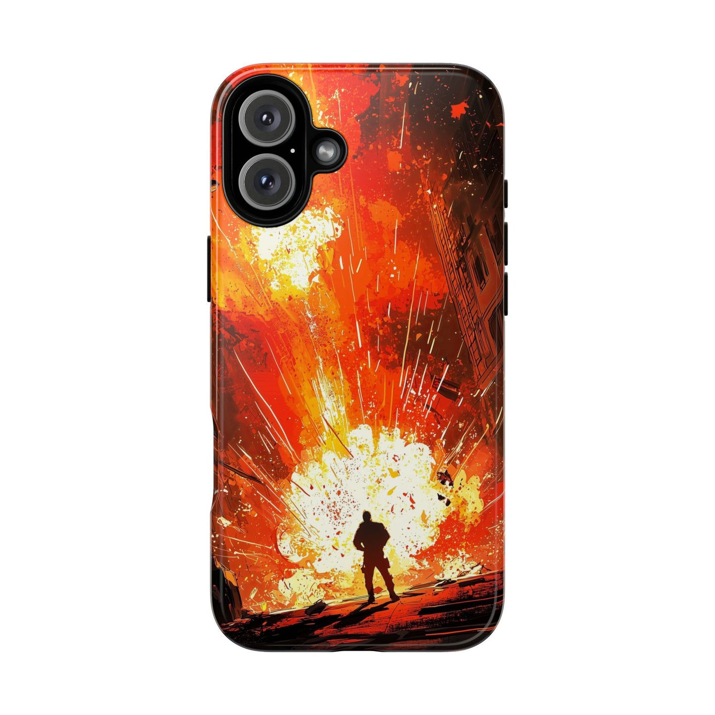 Last Man Standing | Explosion Hero Phone Case for iPhone, Samsung & Pixel