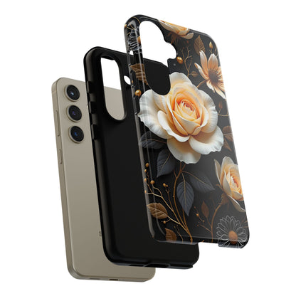 Elegant 3D Floral Design, Botanical Phone Case design for Iphone.
