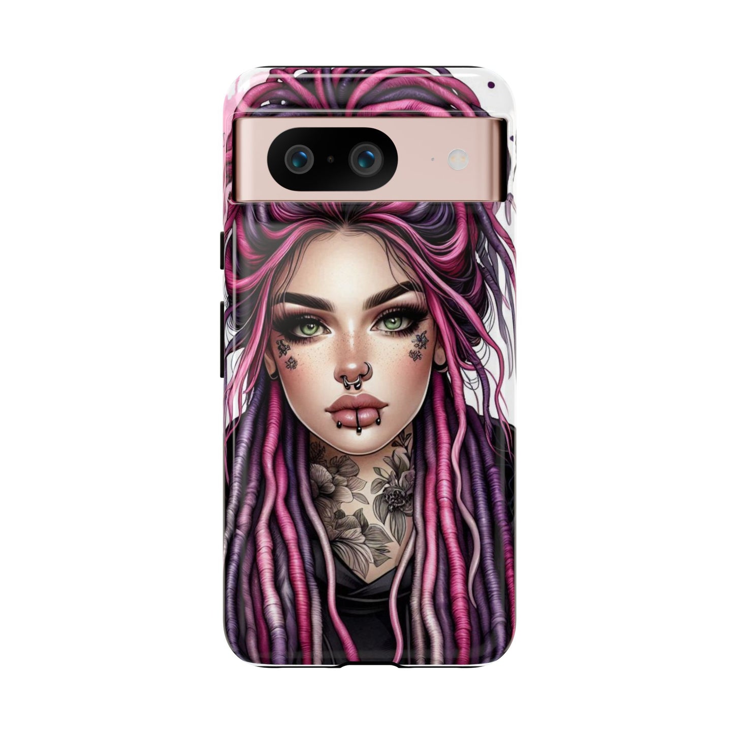 Neon Gothic Beauty Mobile Case