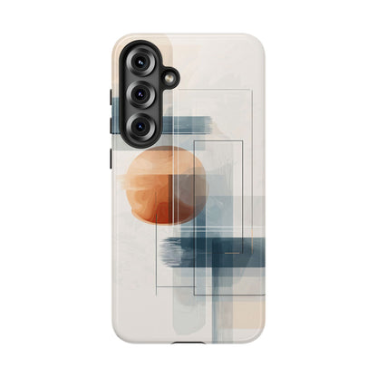 Urban Eclipse – Minimal Abstract Phone Case for iPhone, Samsung & Pixel
