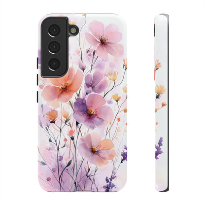 Botanical Bliss Watercolor Phone Case for iPhone, google Pixel & Samsung