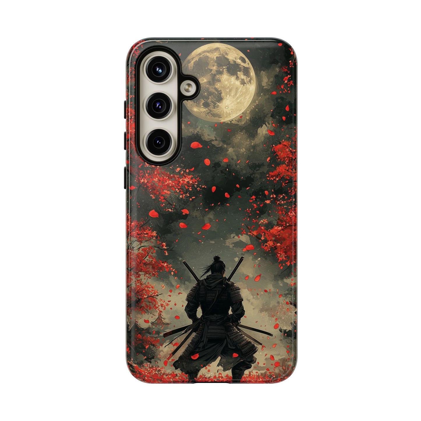 Moonlit Samurai: The Last Stand Phone Case for iPhone, Samsung & Pixel