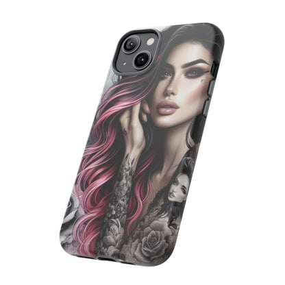 Tattooed Elegance – Gothic Art Mobile Cover