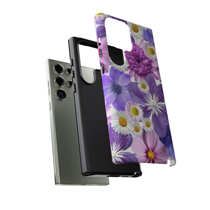 Lavender Blossom Floral Mobile Case