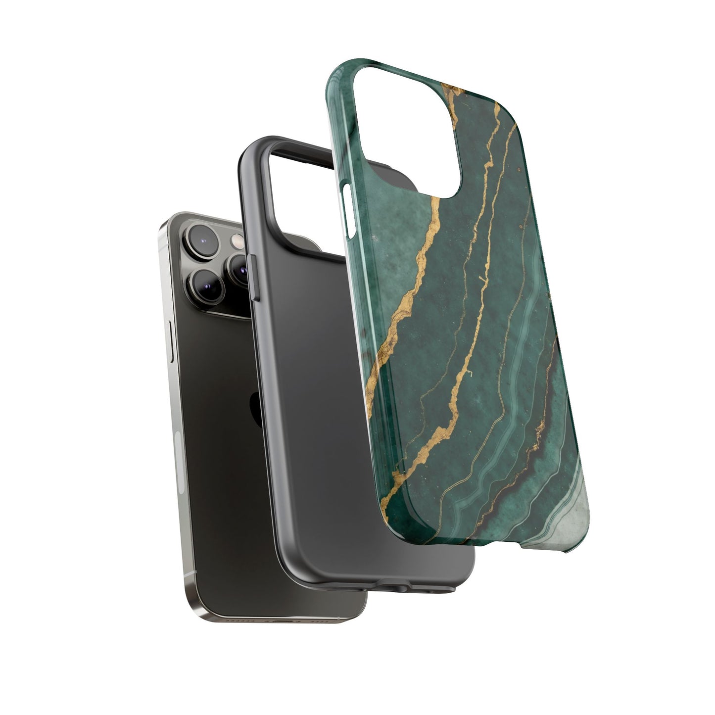 Jade Green Marble Case Design