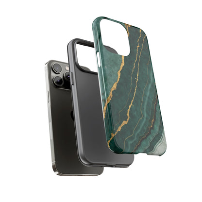 Jade Green Marble Case Design