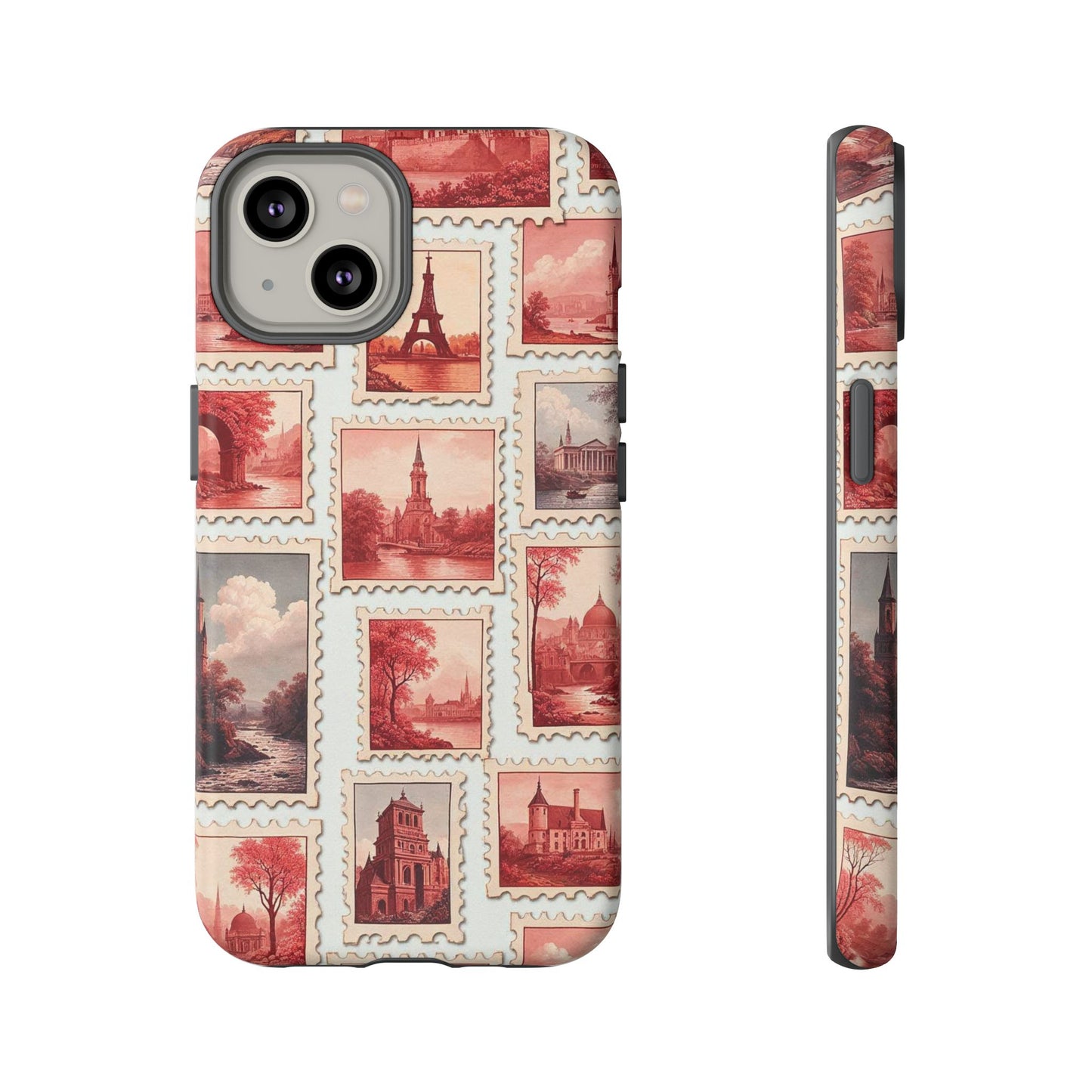 Vintage Postcard Stamps Phone Case