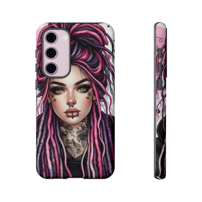 Neon Gothic Beauty Mobile Case