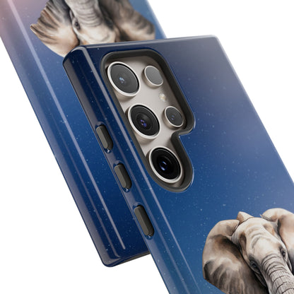 Celestial Elephant Mobile Cover – Dreamy Night Sky Aesthetic