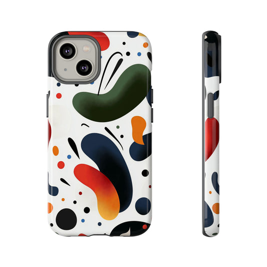 Playful Pop Flow – Abstract Color Splash Case for iPhone, Google Pixel & Samsung