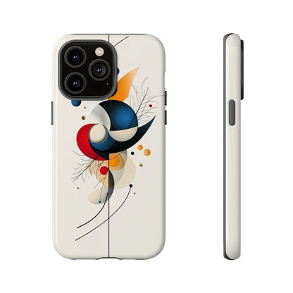 Celestial Balance – Abstract Geometric Phone Case for iPhone, Samsung & Pixel