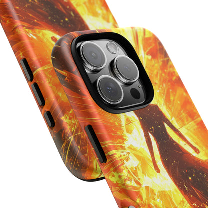 Solar Ascension | Silhouette of Fire Phone Case for iPhone, Samsung & Pixel