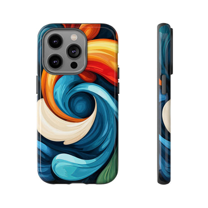 Colorstorm – Fluid Energy Abstract Phone Case for iPhone, Samsung & Pixel