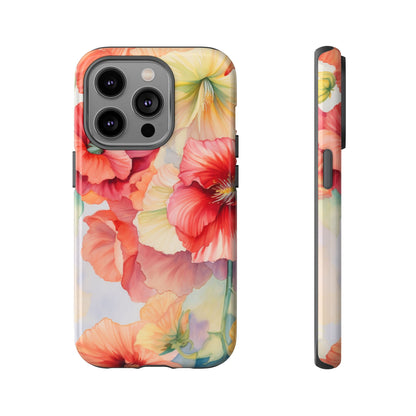 Floral Harmony Watercolor Mobile Case