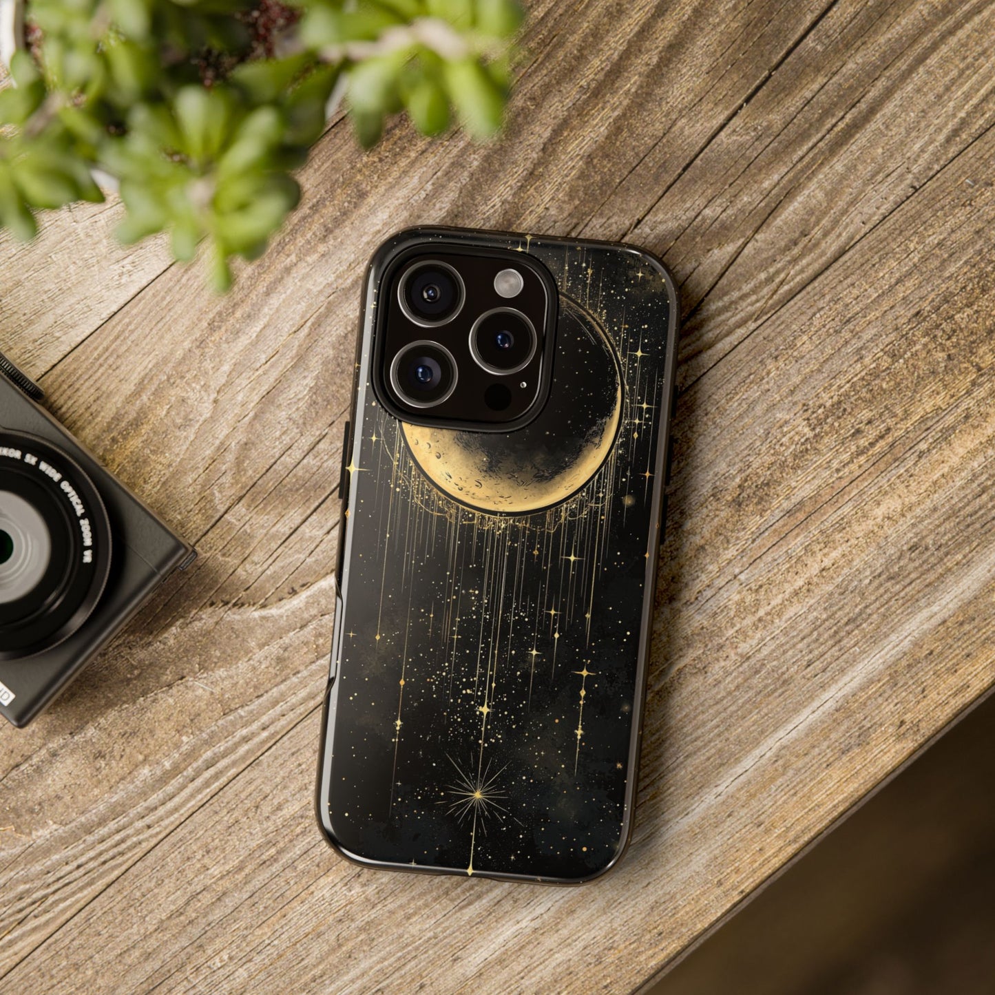 Celestial Glow Boho Moon Phone Case for iPhone, Pixel & Samsung
