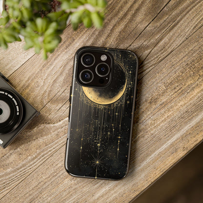 Celestial Glow Boho Moon Phone Case for iPhone, Pixel & Samsung