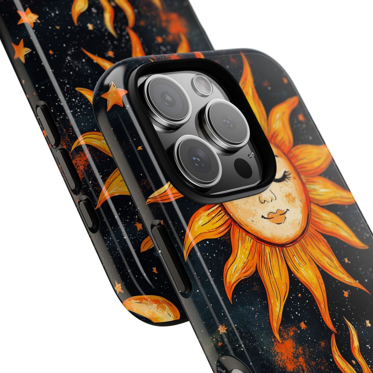 Celestial Sun & Moon Boho Phone Case for iPhone, Pixel & Samsung