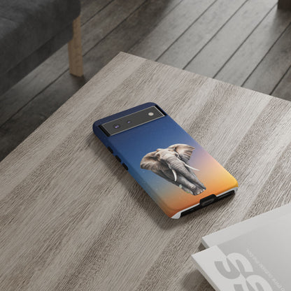 Celestial Elephant Mobile Cover – Dreamy Night Sky Aesthetic