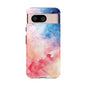 Celestial Haze – Vibrant Watercolor Phone Case for iPhone, google Pixel & Samsung
