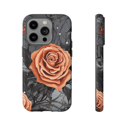 Mystic Noir Rose Mobile Case