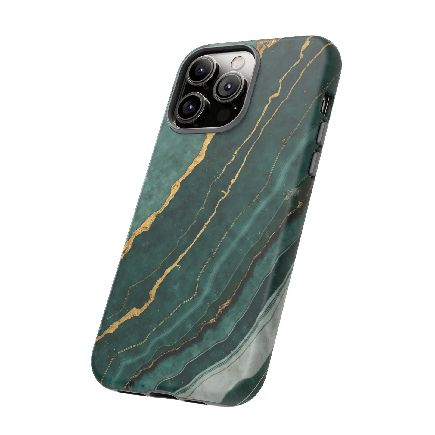 Jade Green Marble Case Design