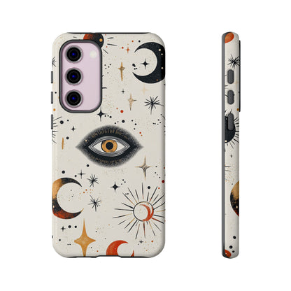 Mystic Moon & Stars Boho Phone Case for iPhone, Pixel & Samsung
