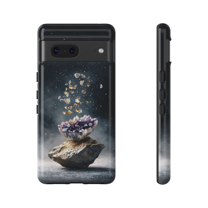 Mystic Amethyst Stones Phone Case for iPhone, Samsung & Google Pixel
