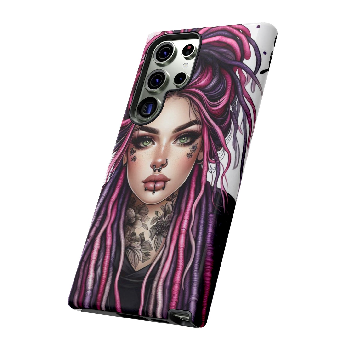 Neon Gothic Beauty Mobile Case