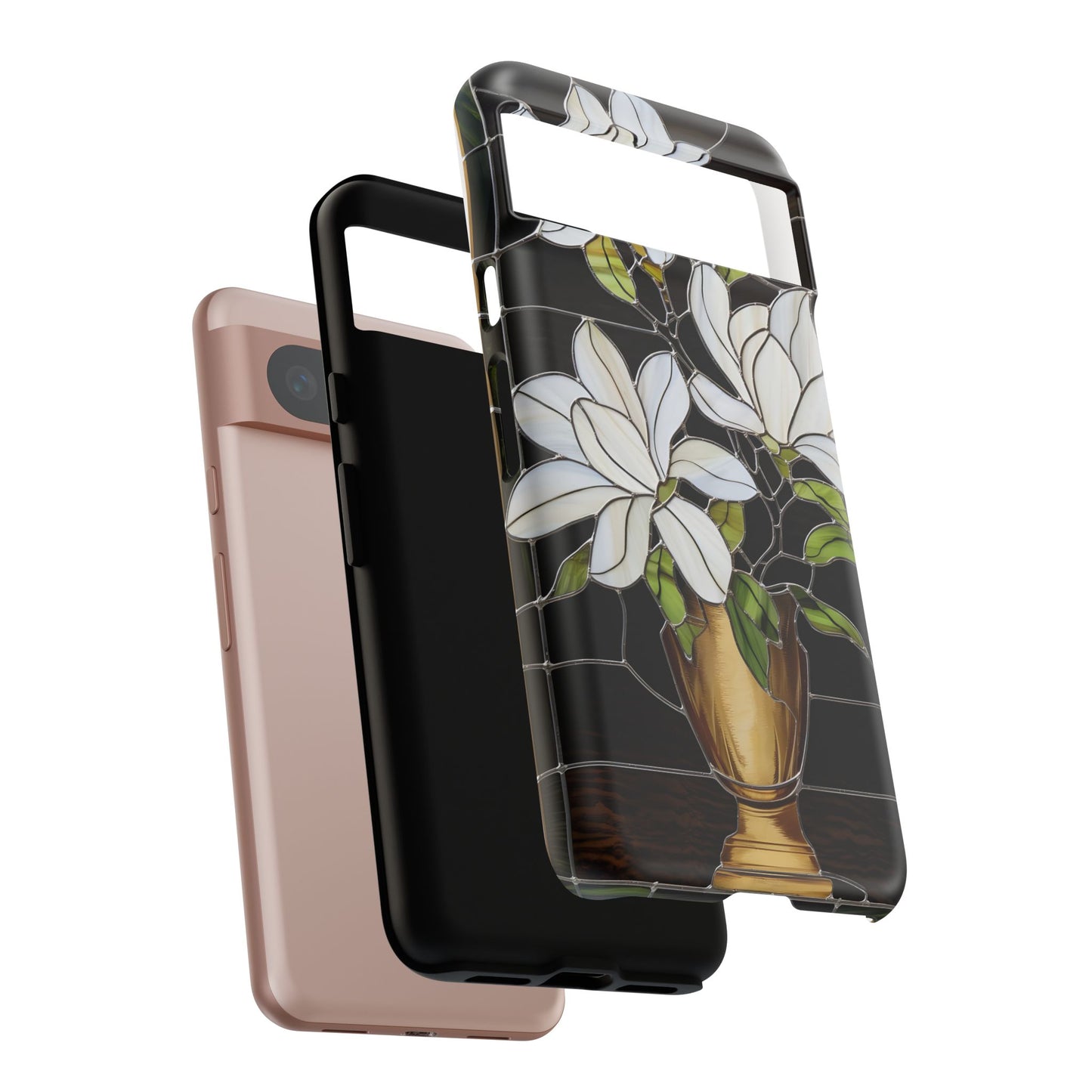 Stained Glass Floral Phone Case