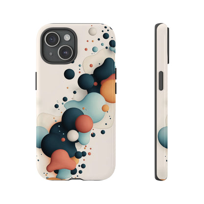 Bubble Rush – Abstract Burst Phone Case for iPhone, Samsung & Pixel