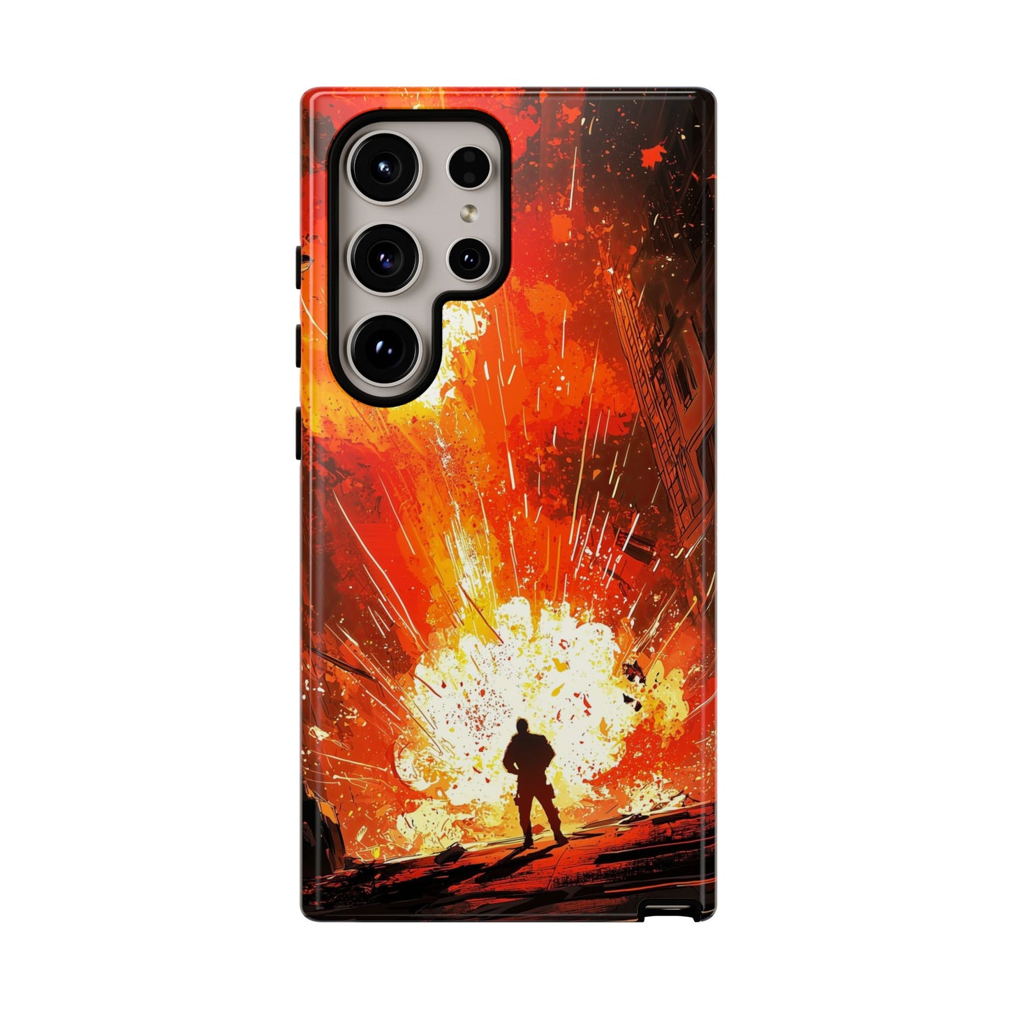 Last Man Standing | Explosion Hero Phone Case for iPhone, Samsung & Pixel