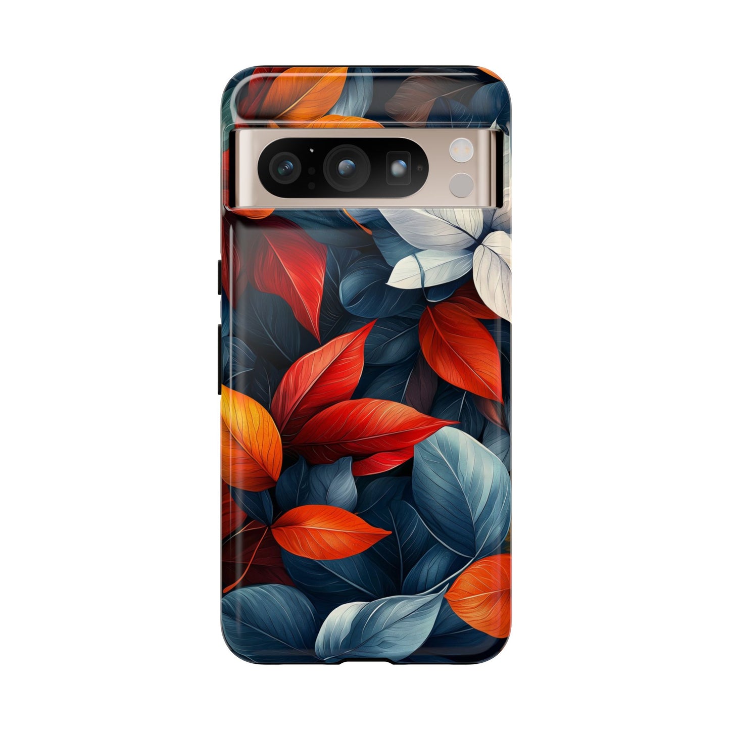 Autumn Midnight Leaves | Luxe Floral Phone Case for iPhone, Pixel & Samsung