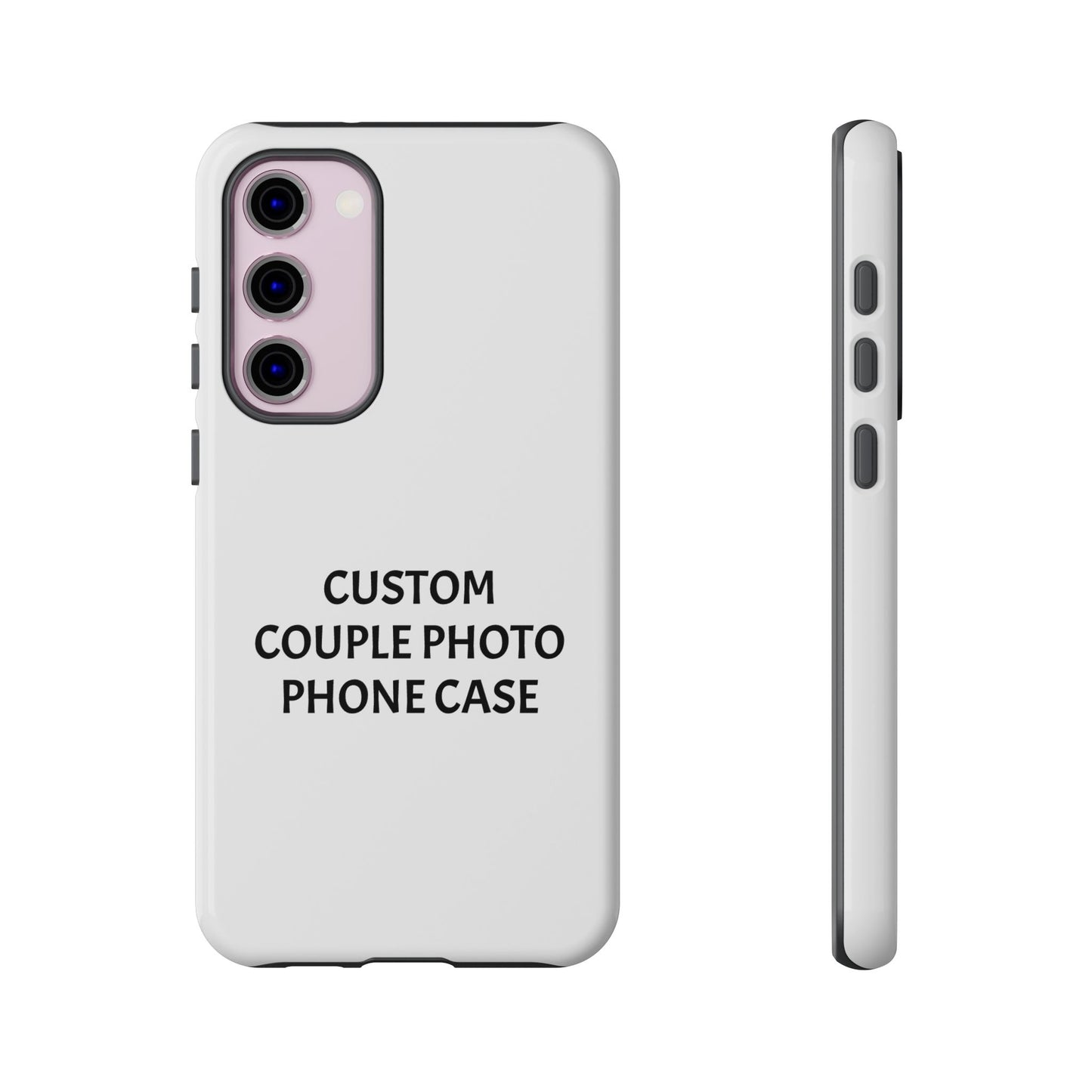 Personalized Custom Couple Photo Phone Case – Add Your Image/Loving Memory – Unique Gift for iPhone, Samsung  & Google Pixel – Protective & Stylish Cover, Couples Gift