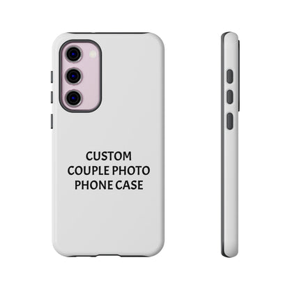 Personalized Custom Couple Photo Phone Case – Add Your Image/Loving Memory – Unique Gift for iPhone, Samsung  & Google Pixel – Protective & Stylish Cover, Couples Gift