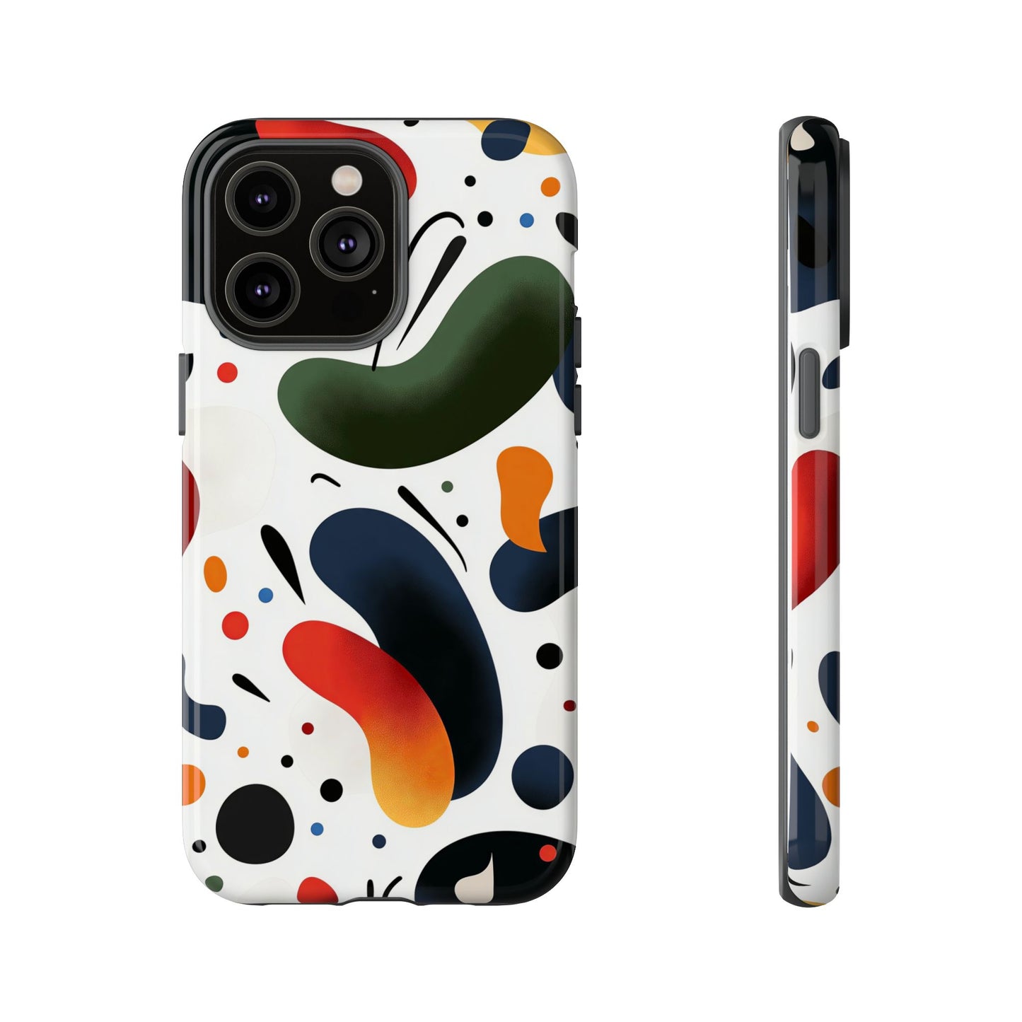 Playful Pop Flow – Abstract Color Splash Case for iPhone, Google Pixel & Samsung