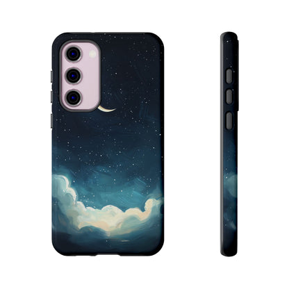 Midnight Aurora Watercolor Phone Case for iPhone, google Pixel & Samsung