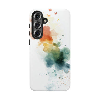 Whirlwind Rainbow Watercolor Phone Case for iPhone, google Pixel & Samsung