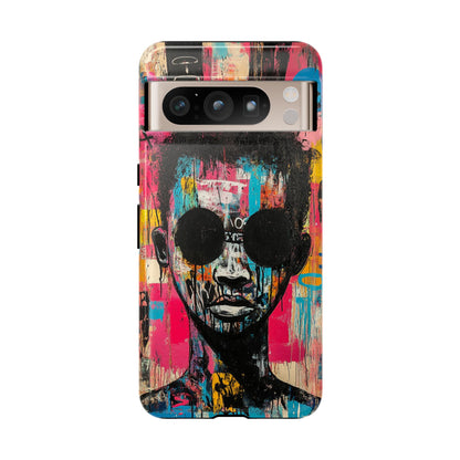 Basquiat Street Art Phone Case – Artistic Phone Protection - iPhone, Samsung & Google Pixel Cover - Artistic Painting Case,  Art Lover Gift