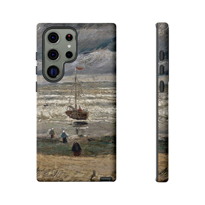 Vincent Van Gogh Phone Case - iPhone, Samsung, Google Pixel Cover - Ocean & Boat Painting Phone Case - Van Gogh Art Gift - Nautical Phone Case, Coastal Life Lover Gift