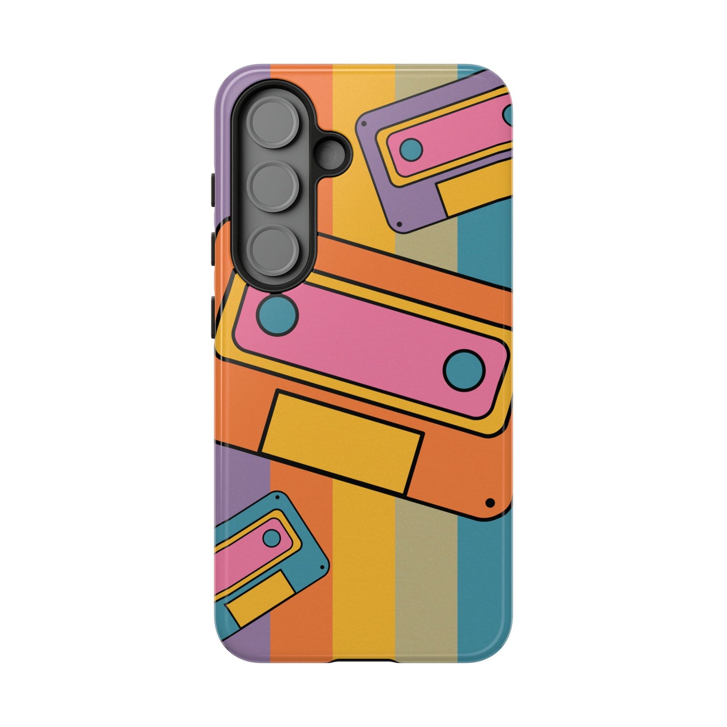 Retro Cassette Tape Phone Case – Vintage 90s Aesthetic for iPhone, Samsung & Google Pixel
