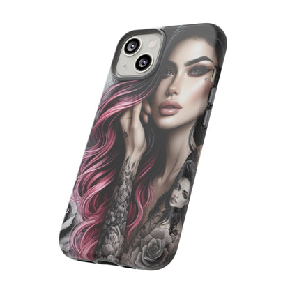 Tattooed Elegance – Gothic Art Mobile Cover