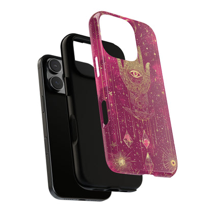 Cosmic Hamsa Boho Phone Case for iPhone, Pixel & Samsung