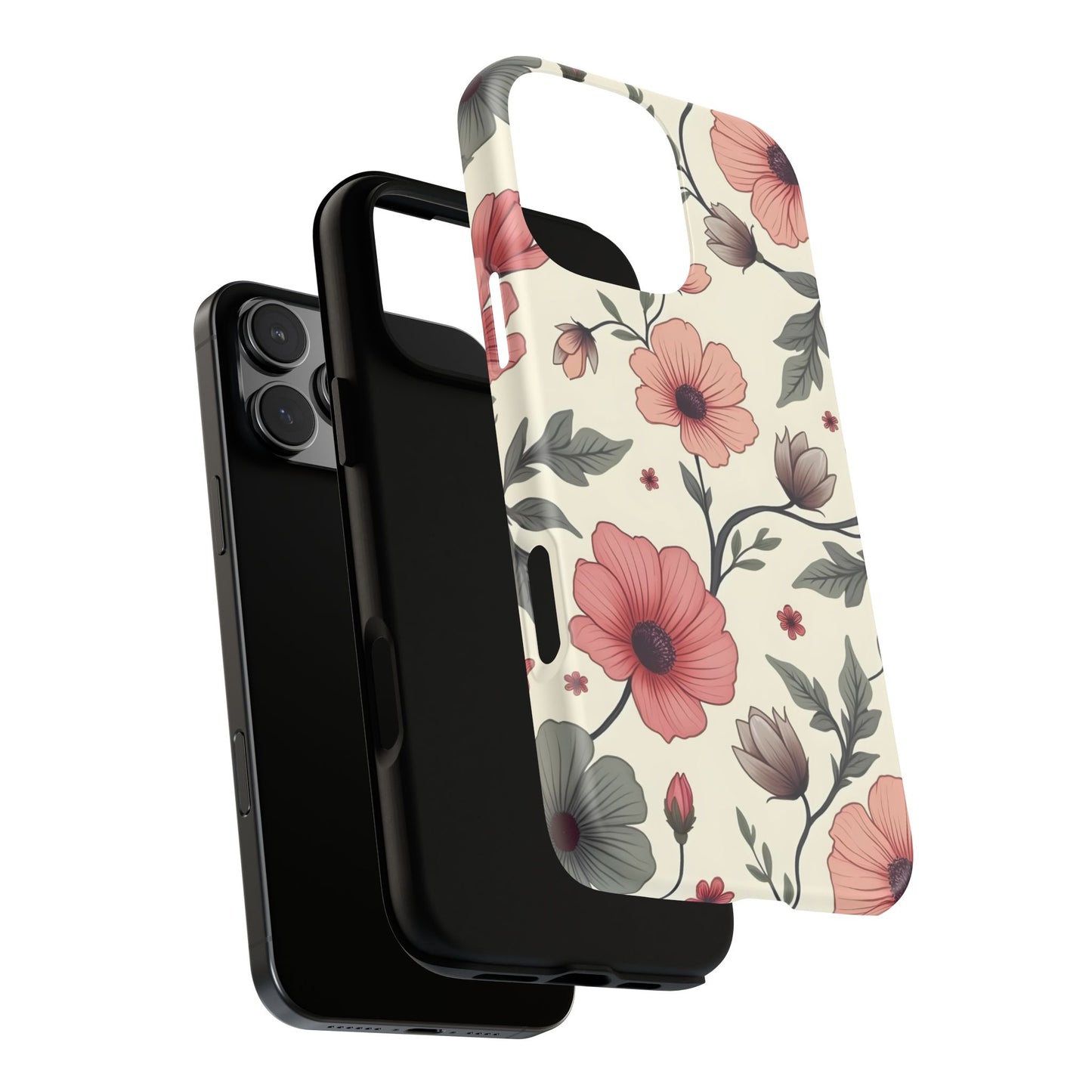 Floral Iphone Case, Botanical Pattern Design
