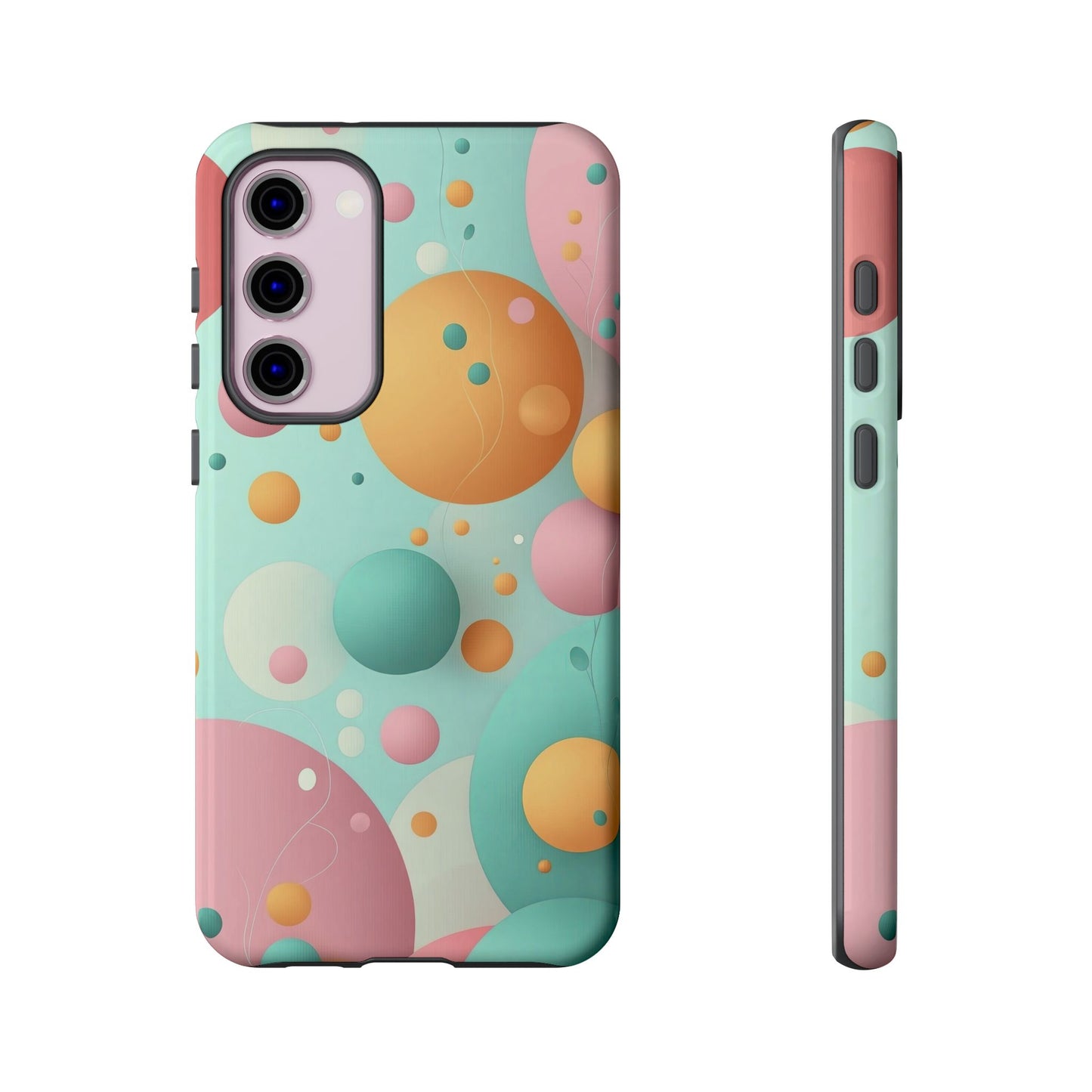 Bubble Pop Delight – Abstract Food-Themed Phone Case for iPhone, Samsung & Pixel
