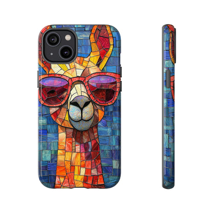 Tall Grace – Stained Glass Giraffe Phone Case for iPhone, Samsung & Pixel