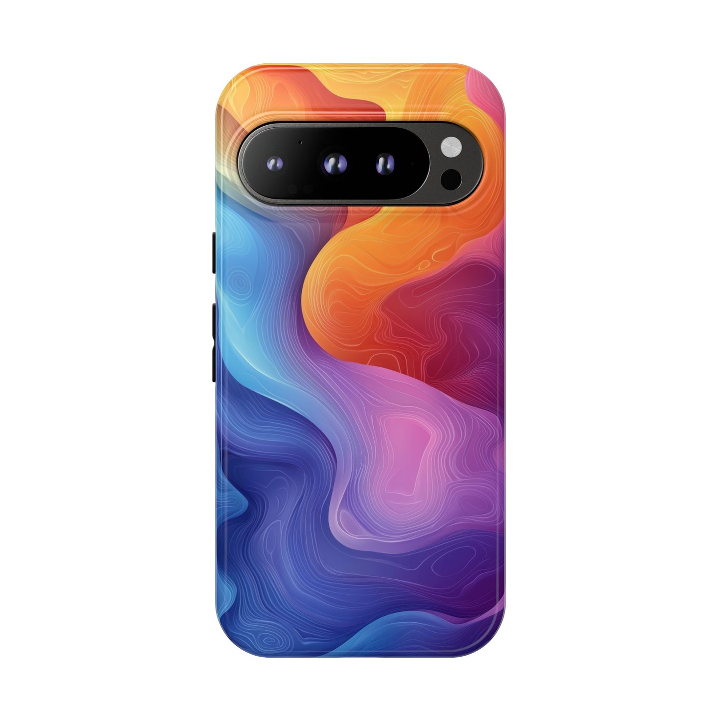 Aurora Flow Watercolor Phone Case for iPhone, google Pixel & Samsung
