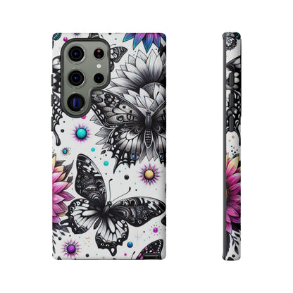 Celestial Flight – Cosmic Butterflies & Floral Magic Mobile Cover