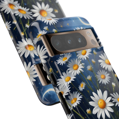 Witchy Daisy Flowers Phone Case Vintage Botanical Cover