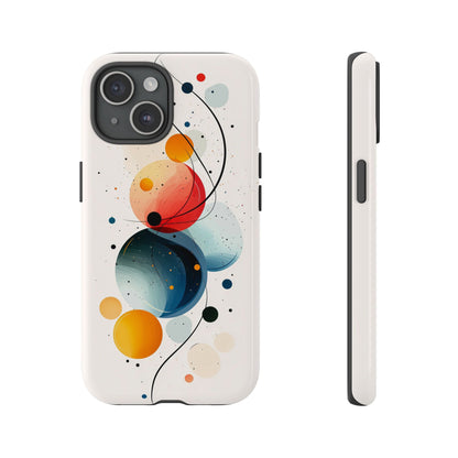 Orbital Drift – Cosmic Flow Abstract Phone Case for iPhone, Samsung & Pixel